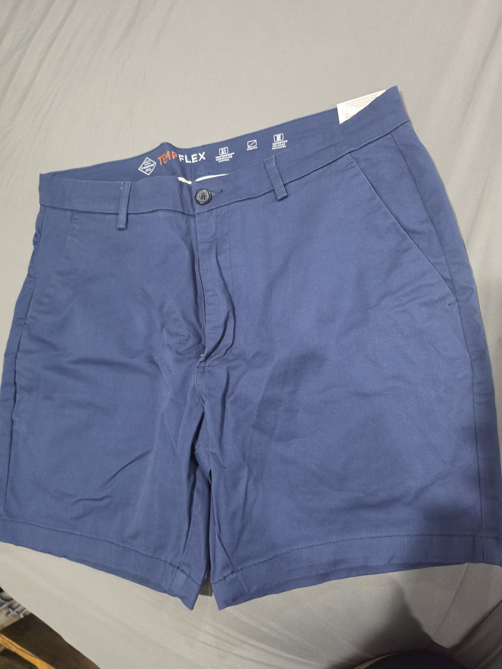 With Tags - St. John's Bay Navy Flex Cargo Shorts